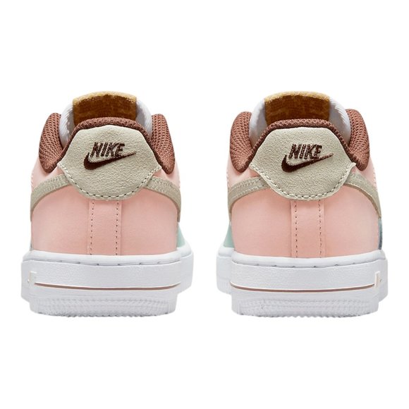 Nike Air Force 1 Low LV8 PS Shoes Sneakers DX3728-100 White Kids - Picture 9 of 10